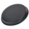Practical Pizza Pan Delicate Non-Stick 6-10In Black Carbon Steel Chip Tray Dish High Quality Microwave Oven Pan