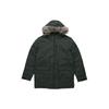Xploric Parka Windproof Warm Hooded Cotton Jacket Men Outerwear Gray-Green DZ1432