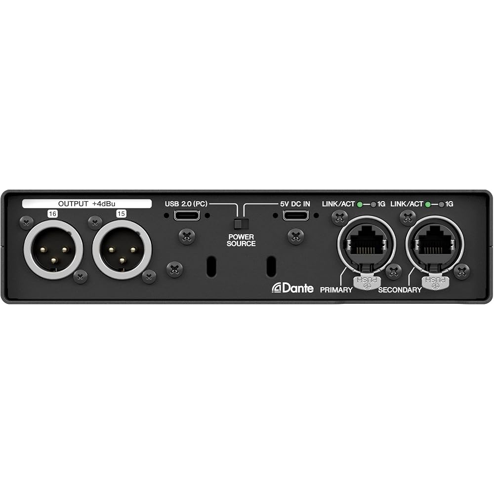Yamaha YAMAHA I/O rack Dante compatible audio interface RUIO16-D
