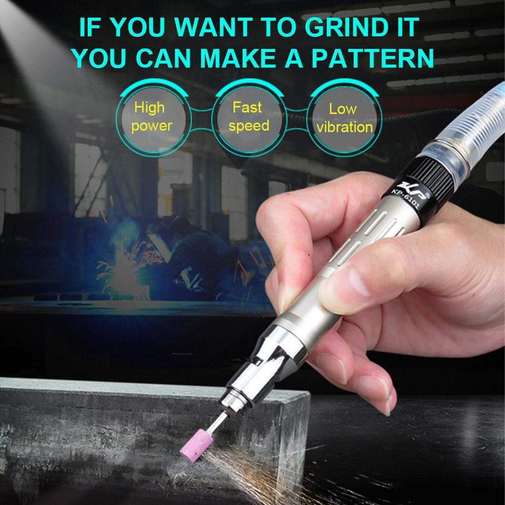 

Air Micro Die Grinder Kit Pneumatic 3mm Mini Pencil Polishing Engraving Tool 70000RPM Grinding Cutting Engraving Tool China Mainland