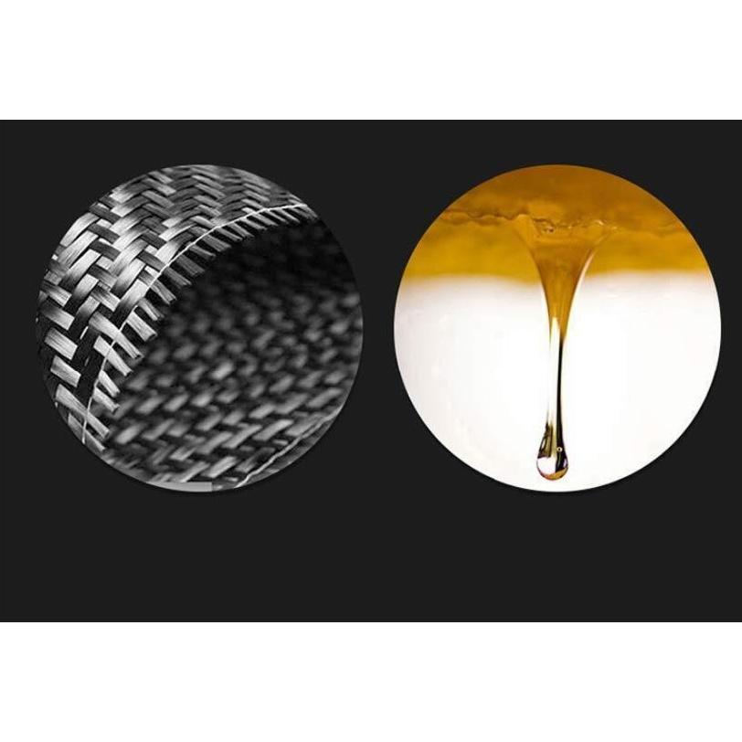 Rear Door Interior Handle Cover Trim For Lexus IS 2013- 300 350 Carbon Fiber