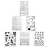 Themed Transparent Silicone Stamp Seal Clear for