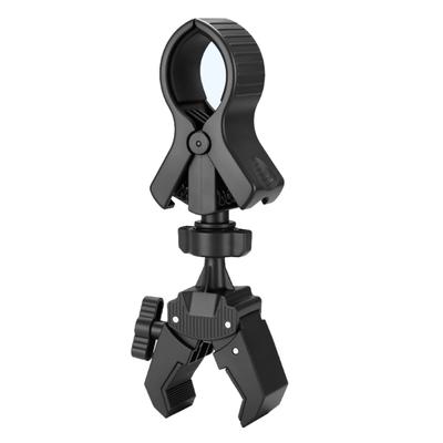 Supporto con Morsetto Rotante Regolabile a 360 Gradi per Tenere Microfoni Asciugacapelli Torce Design con Presa Sicura