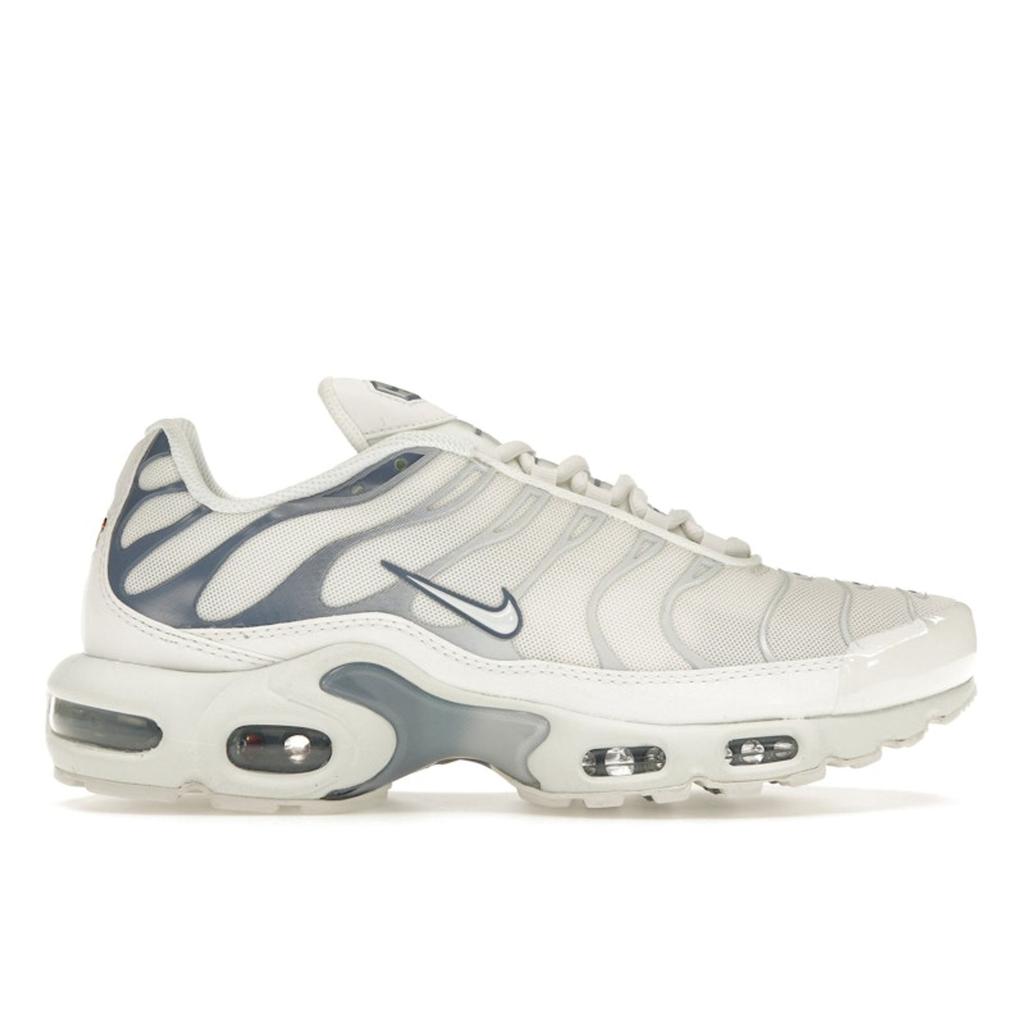 Nike حذاء رياضي نسائي Air Max Plus Ashen Slate أبيض قمة-أبيض أزرق أرموري فاتح DZ3671-104