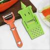 Multi Potato Peeler Portable Stainless Steel Fruit Slicer 2-in-1 Multifunctional Vegetable Chopper Tool For Home Kitchen