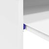 Scrivania Bianca con Contenitore 77,5 x 43 x 79 cm Truciolato