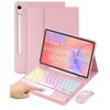 Samsung A9+ S10 FE Bluetooth Keyboard & A11+ A8 Backlit Touch Tablet Case S6 Lite-Compatible