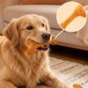 Hundtuggleksak med ben, Tuggpinnar av koskinn, Tuggben för valpar och stora hundar, Corgi Golden Retriever Tandvårdsleksak