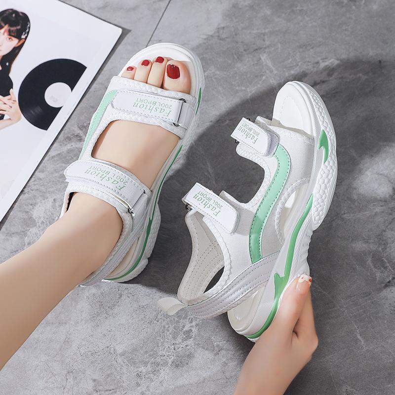 Letní dívčí lehké venkovní ležérní sandály Dámské plážové boty Pantofle pro dívky