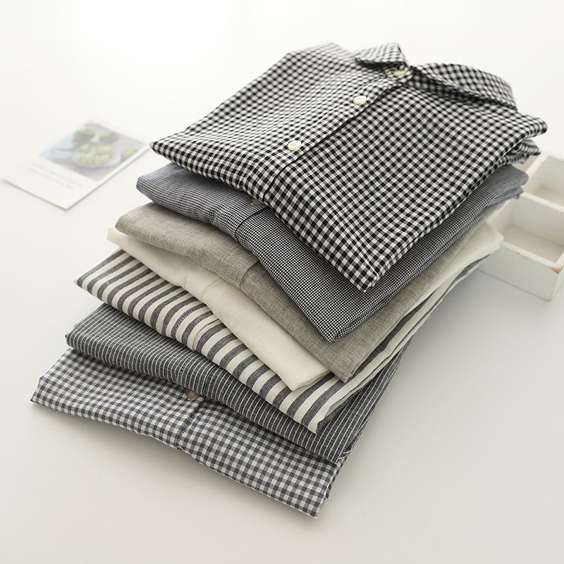 Japanese Minimalist Yuanbao Collar Double Layer Cotton Gauze Sleeveless Women's Shirt