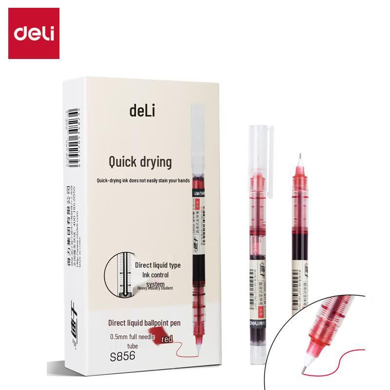 Deli 0.5mm Liquid Ink Signature Pen