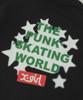 STAR SPRAY LOGO TEE 105252011007 BLACK M X-girl S/S