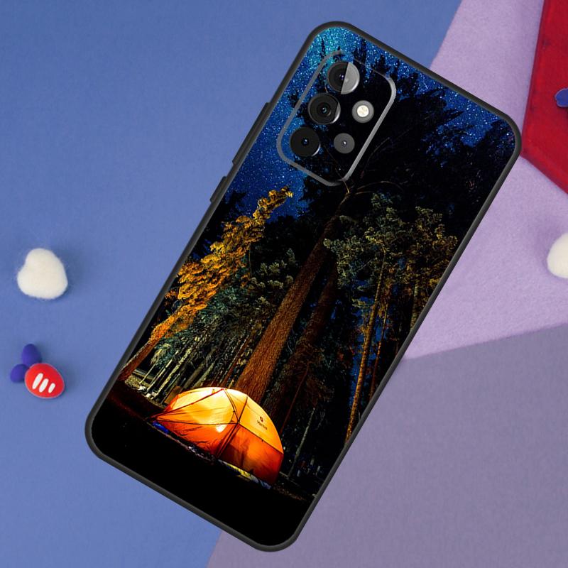 Camping Nature Case For Samsung Galaxy A54 A34 A24 A14 A53 A33 A23 A13 A52 A32 A22 A12 A51 A71 A52S Cover