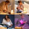 Astronaut Silicone Night Lamp for Kids | RGB Color-Changing LED Bedside Light with Touch Control & 8 Lighting Modes | Rechargeable Nursery Lamp