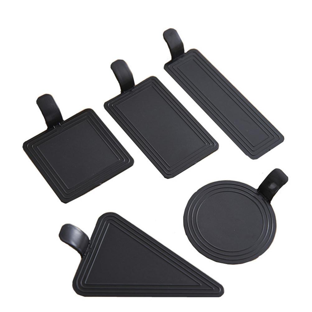 100Pcs Mousse Base Boards Rectangular Cake Boards Dessert Tray Birthday Wedding Black 10x6cm Cake Tools Bake Display