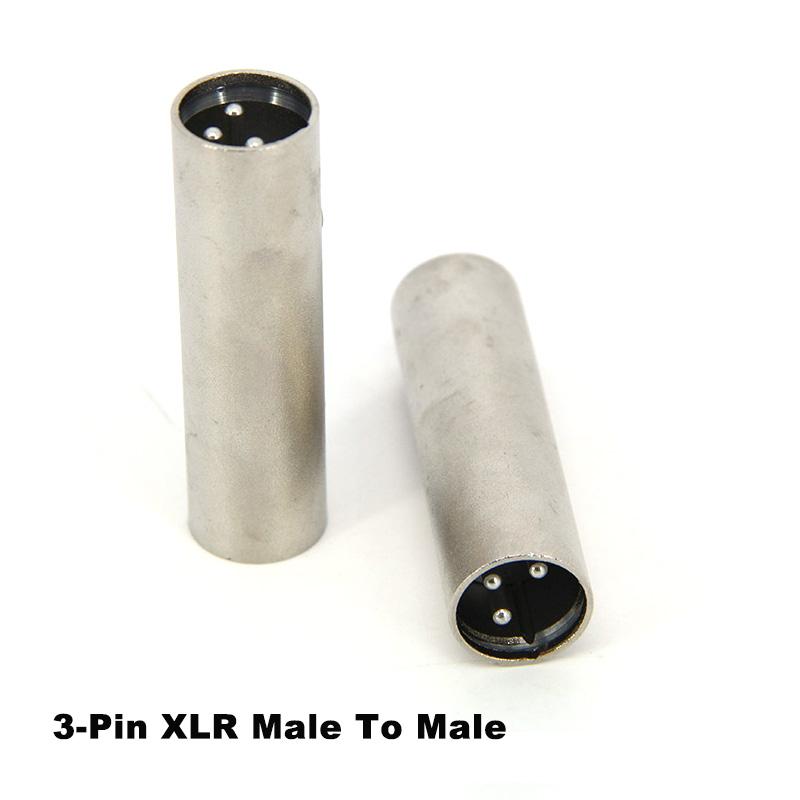 

1 шт. 3-контактный XLR-штекер, гнездо, штекер, гнездо, аудио, микрофон, микрофонный адаптер, разъем XLR, 3-контактный гнездо, штекер, гнездо XLR, адаптер male to male