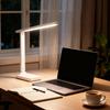 LED Touch Switch, White Folding Desk Lamp, Bedroom, Bedside, Study, Reading, Eye-protecting Night Light, USB Charging, Dimmable,