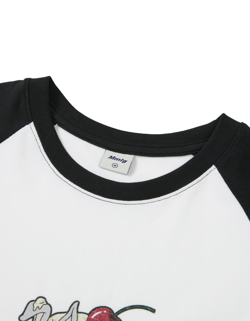 MMLG Melge Melting Raglan Hf-T (White)