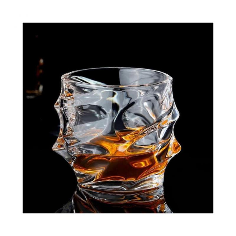 Whiskey Tumblers 280ml Non-Lead Crystal Cocktail Glass Barware Old Fashioned Cocktail Glass Cups