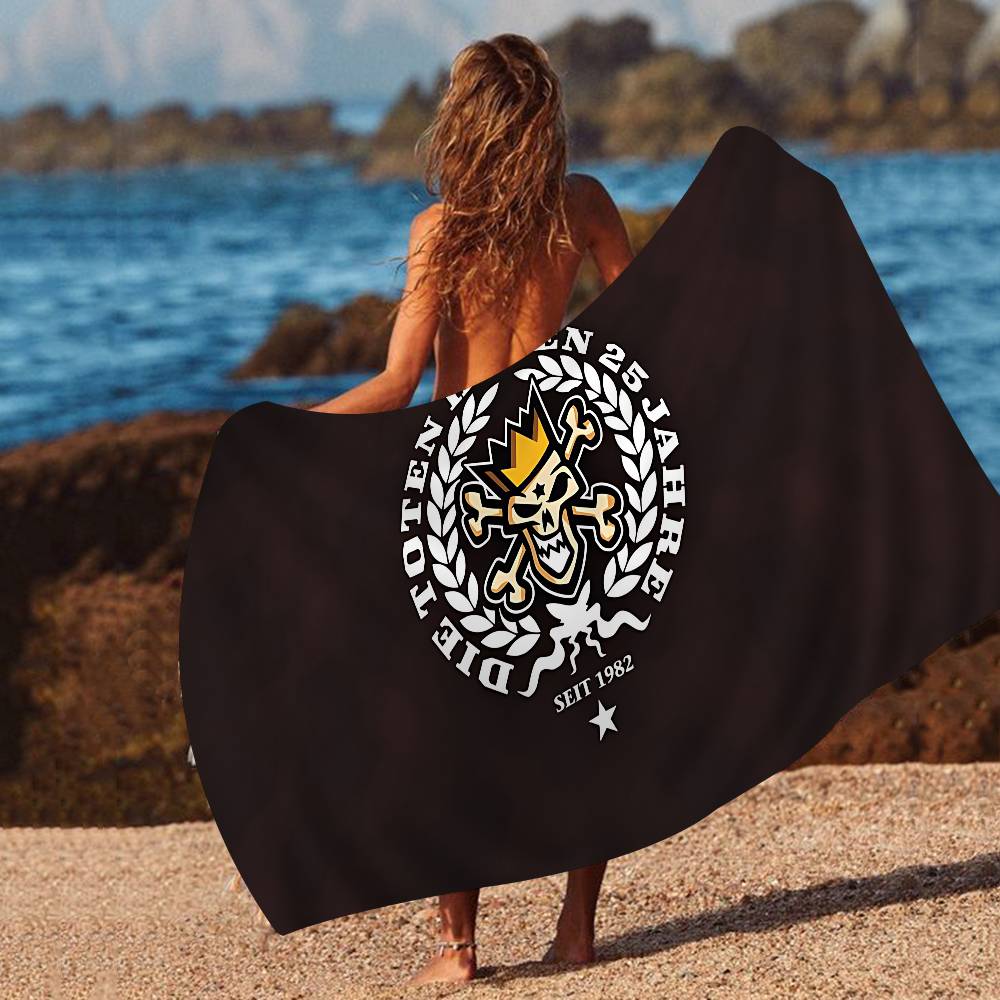 Punk Rock Band D-Die Toten Hosen Microfiber Beach Towel Absorbent Quick dry Soft Yoga Swimming Resort Mountain Climbing Towel