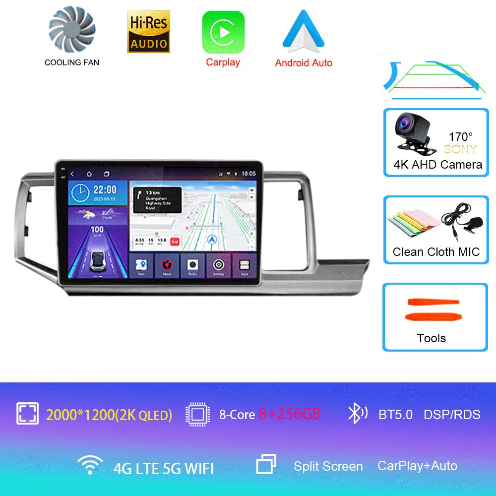 Android 14 Car Radio For Honda Stepwgn 2009-2013-2015 Multimedia Video Player Stereo Navigation GPS Carplay Android Auto WIFI