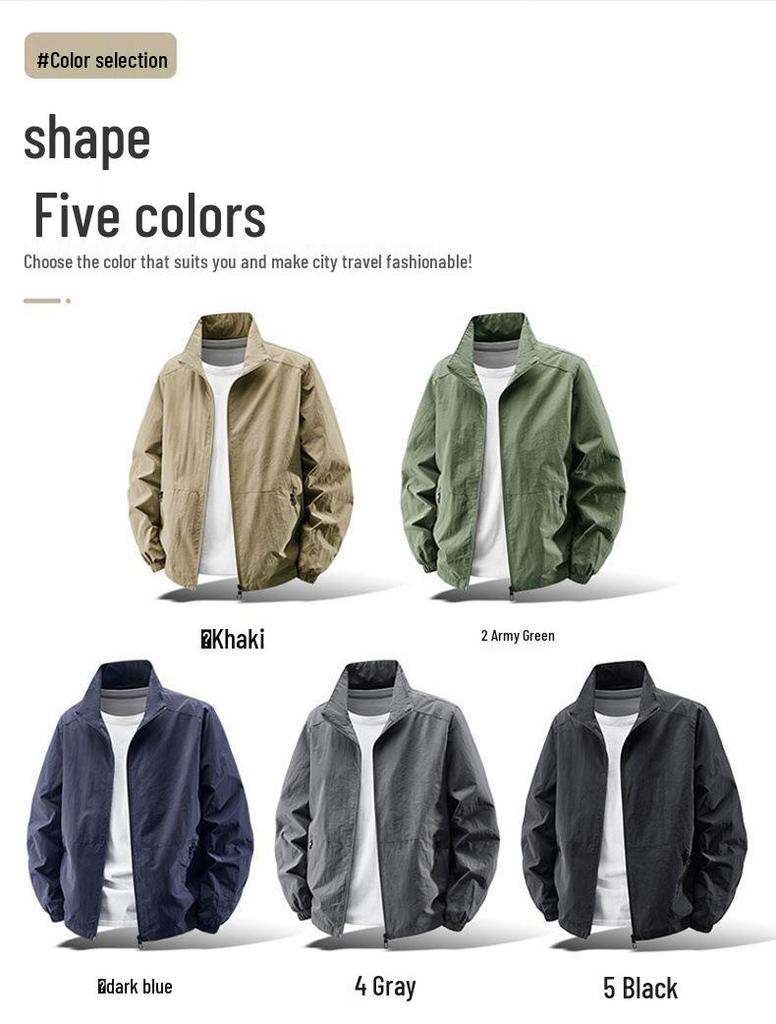 Vielseitige Dreifach-Schutzjacke für Herren - Outdoor-Sport, Lockerer Schnitt, Koreanischer Stil für Frühling/Herbst