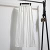 Dimanaf 2025 Summer Plus Size Pants High Waist New Wide-leg Pants Belt Women Fashion Loose Pleated Vintage Pants
