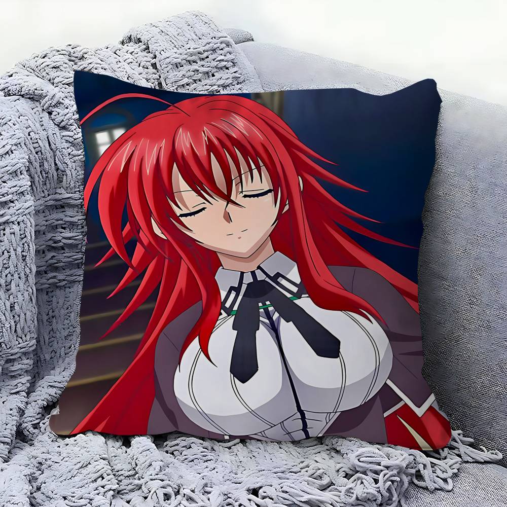 Anime Rias-Gremory Pillowcase Toon Gift Cushion Cover Bedroom Home Sofa Chair Seat Decor Pillow Case