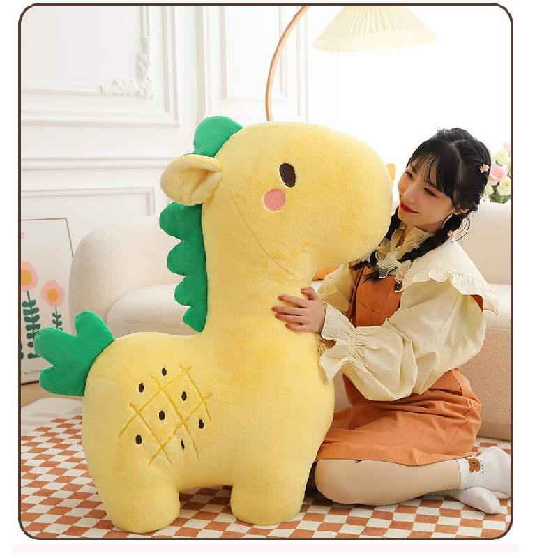 Cute And Soft Pineapple Deer Stuffed Animal Toy For Kids