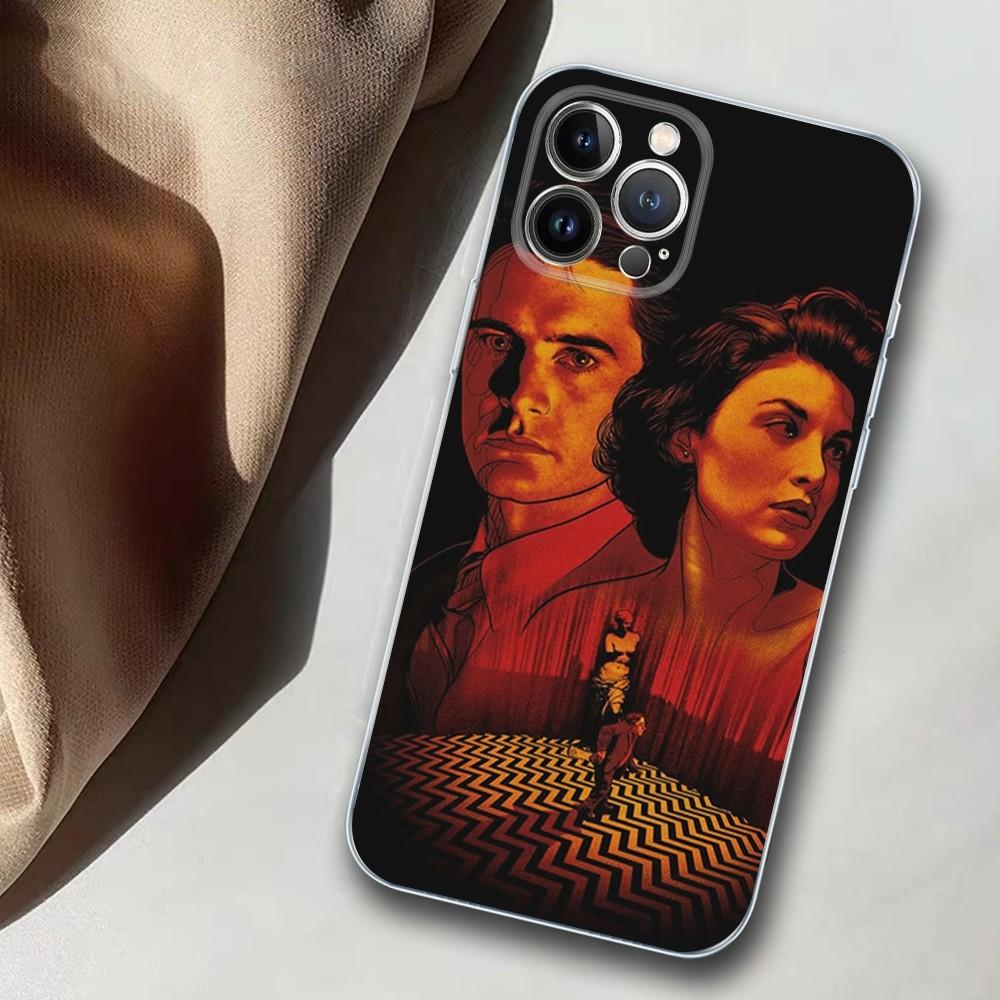 

TWIN PEAKS Phone Case For iPhone 14 11 12 13 Mini Pro XS Max Cover 6 7 8 Plus X XR SE 2020 Funda Shell iPhone Xs Max