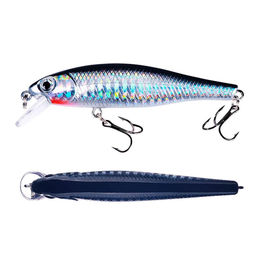 9g Slow Sinking Minnow Lure for Stream, Creek, and Sea Fishing
