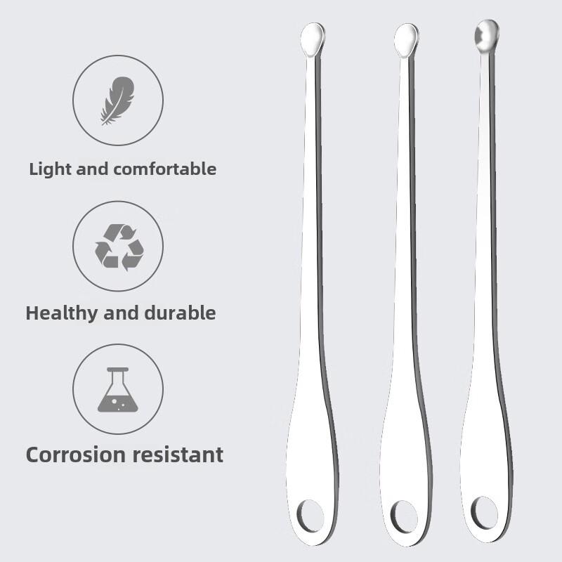 Jiemengzhe Stainless Steel Ear Spoon Set