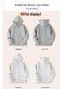 2025 Fleece-Lined Hoodie Jacket: Autumn/Winter Casual Sportswear