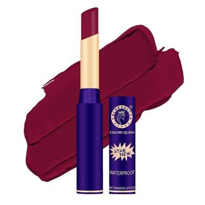Colors Queen Queen Lips Matte Lipstick | Waterproof Highly Pigmented with Smooth Application (35 - Cranberry)