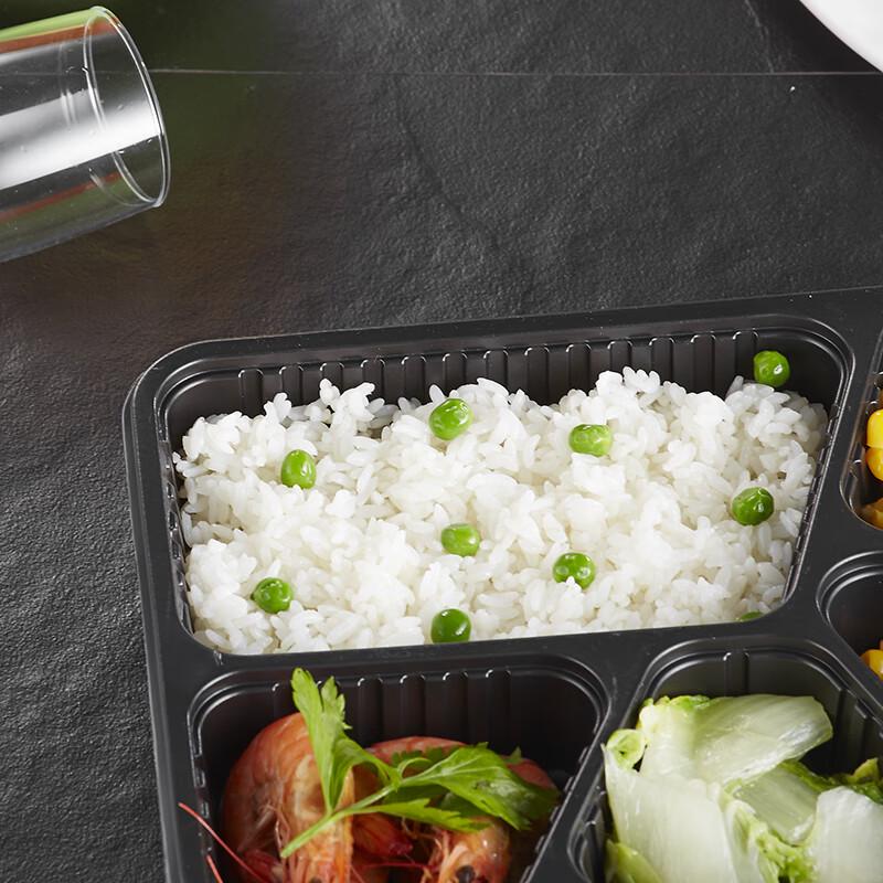 BaiChufang 5-Compartment Disposable Takeaway Lunch Boxes