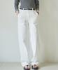OURHOPE Washed Cotton Fatigue Pants - White