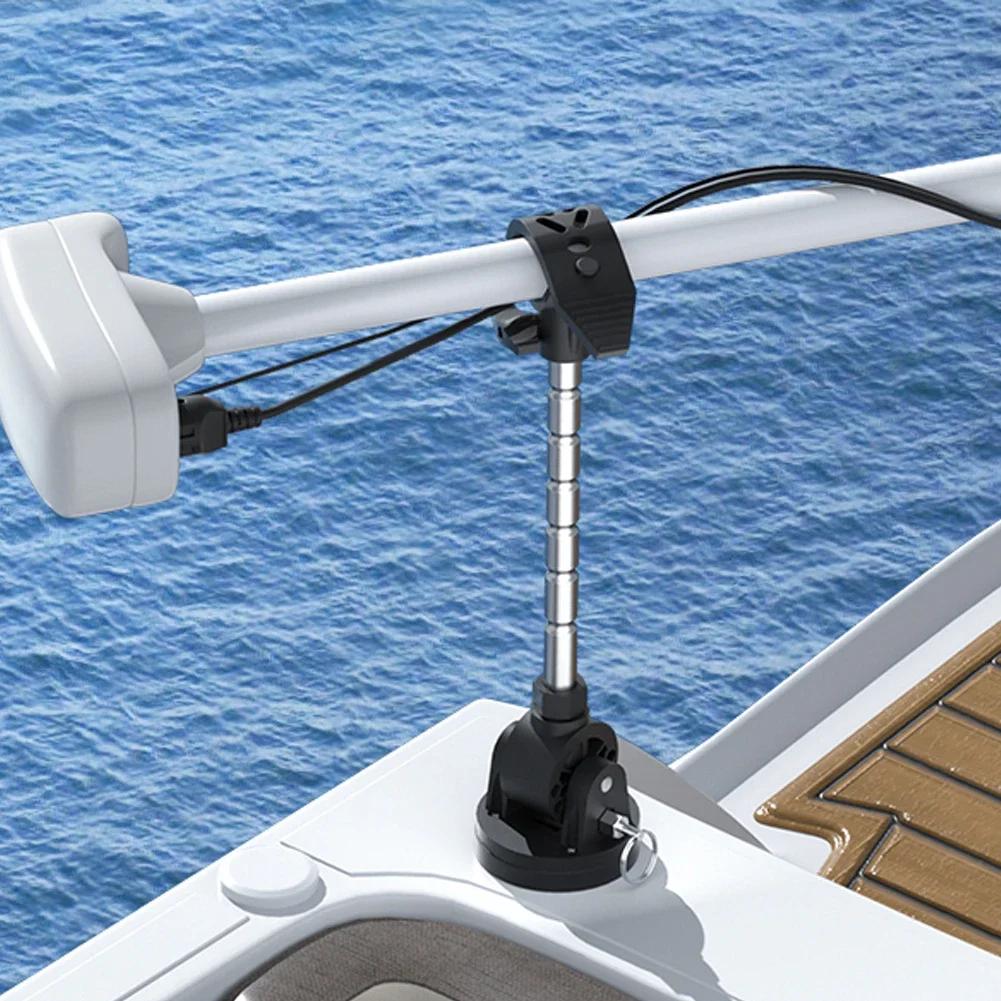 Marine-Grade Trolling Motor Stabilizer Mount Applicable for Minn Kota Terrova/Riptide Ulterra/Riptide PowerDrive