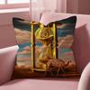 The Persistence of Memory Dal Cushion Cover Multi-Scene Pillow Cover for Home & Car - Reversible, Soft & Durable for Daily Use