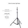 8-Mark Ankang Fish Magic C-Type Leg Light Stand with Thickened Stainless Steel Crossbar and Adjustable Arm