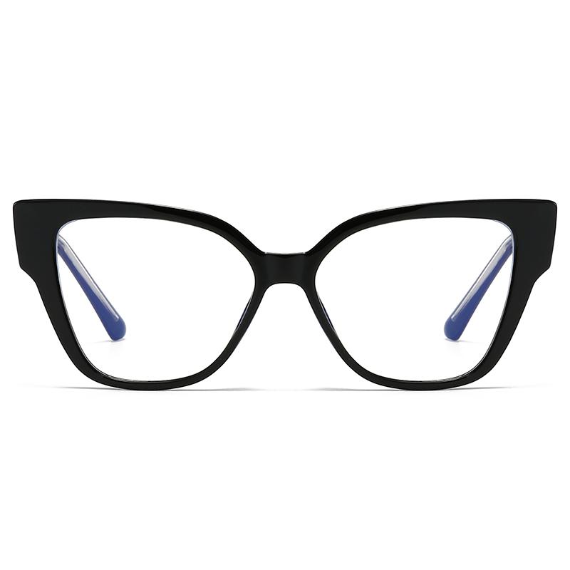 New Anti-Blue Light Glasses For Women Pc Core Legs Fashion Retro Plate Color Flat Mirror Can Be Equipped With Mirror 5707