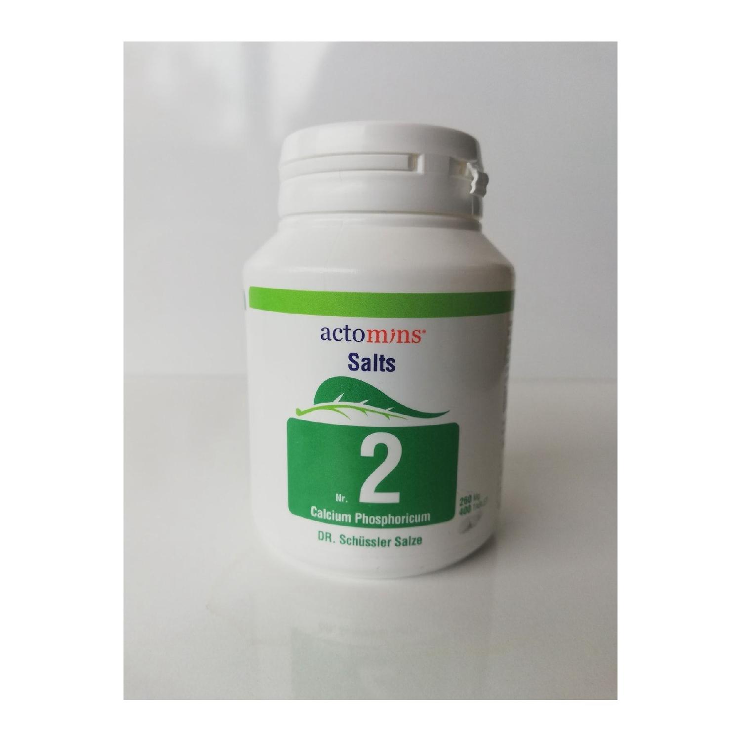 

Dr.schusses Salts Nr.2 Calcium Phosphoricum 400 Tablets