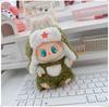 17cm Labubu Doll Vinyl Keychain: First & Second Gen Blind Box Clothes Collection
