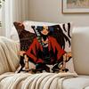 Samurai Anime SSamurai Champloo Cushion Cover Linen Pillowcase Soft  for Sofa Bed Home Room Decor