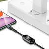 Usams Kabel Pleciony U48 Lightning 1,2M2A Fast Charging Led Zielony/Green Sj423Usb02 (Us-Sj423)
