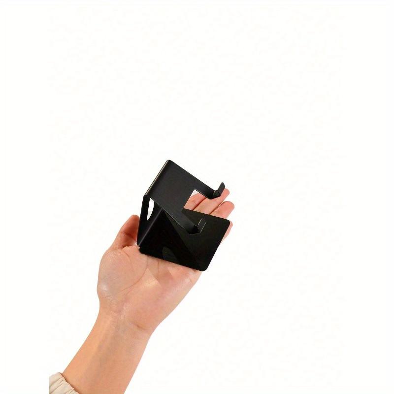 1 buc Suport acrilic pentru telefon mobil, Portabil, Transparent, Suport pentru telefon pentru birou, Compatibil cu Android/ Smartphone-uri, Tablete, Potrivit pentru Acasă