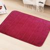 Coral fleece floor mat, memory cotton slow rebound carpet, bedroom door mat, bathroom kitchen water-absorbing non-slip door mat
