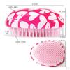 Hair Brush Portable Round Massage Comb Styling Tools For Women Girls