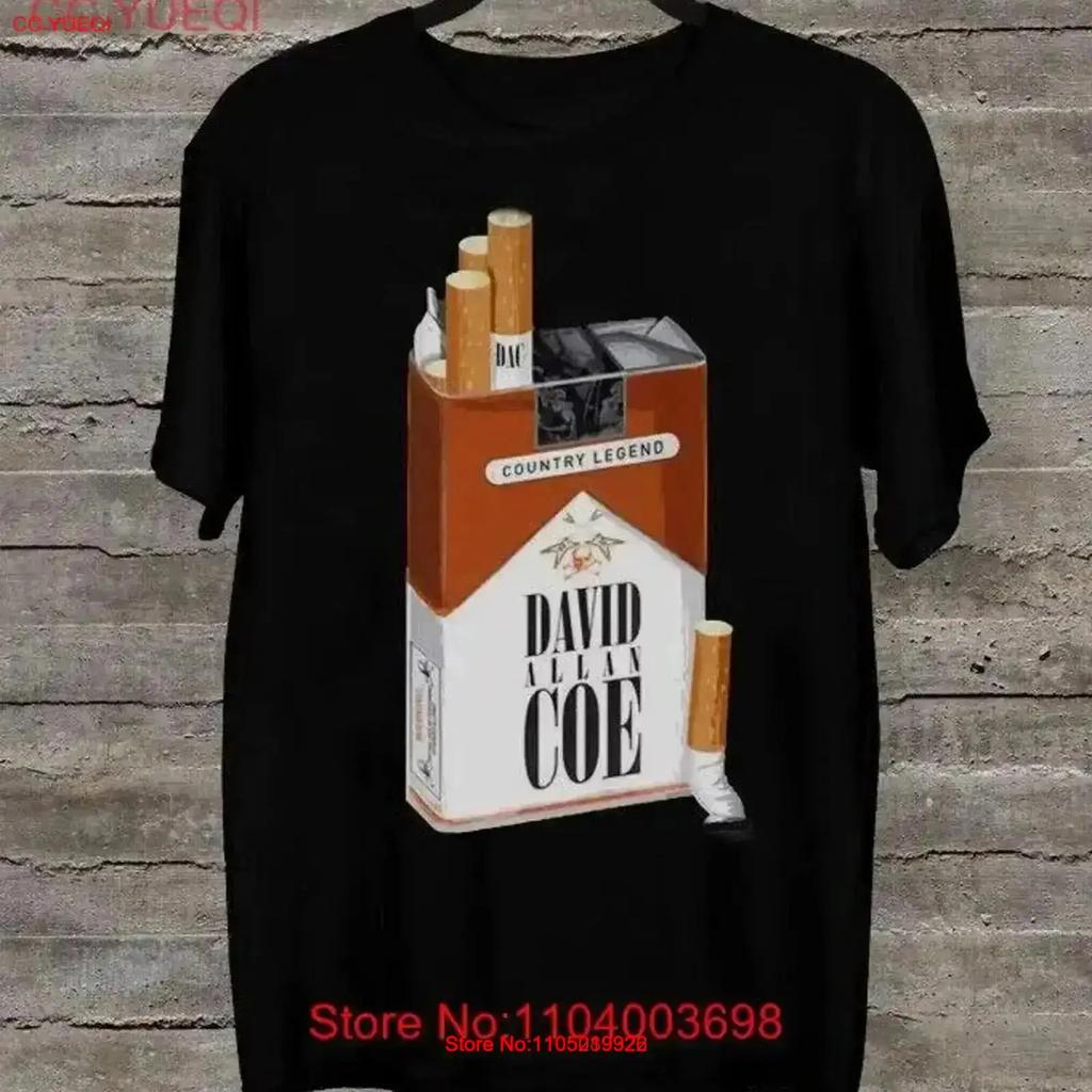 80s David Allan Coe Funny S 2XL T Shirt Vintage Washed Soft Homme Top For Everyday Wear Versatile Fashion Breathable Stretched