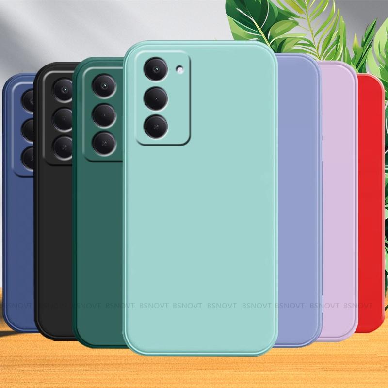 Für Redmi 15 Hülle Abdeckung Xiaomi Redmi 15 Capas Neu Stoßfestes Handy Bumper Rückseite Original Flüssigsilikon Weiches TPU Fundas Redmi 15