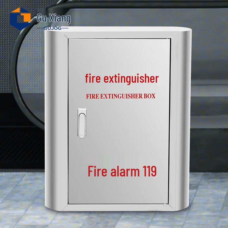 Stainless Steel Arc Fire Extinguisher Cabinet